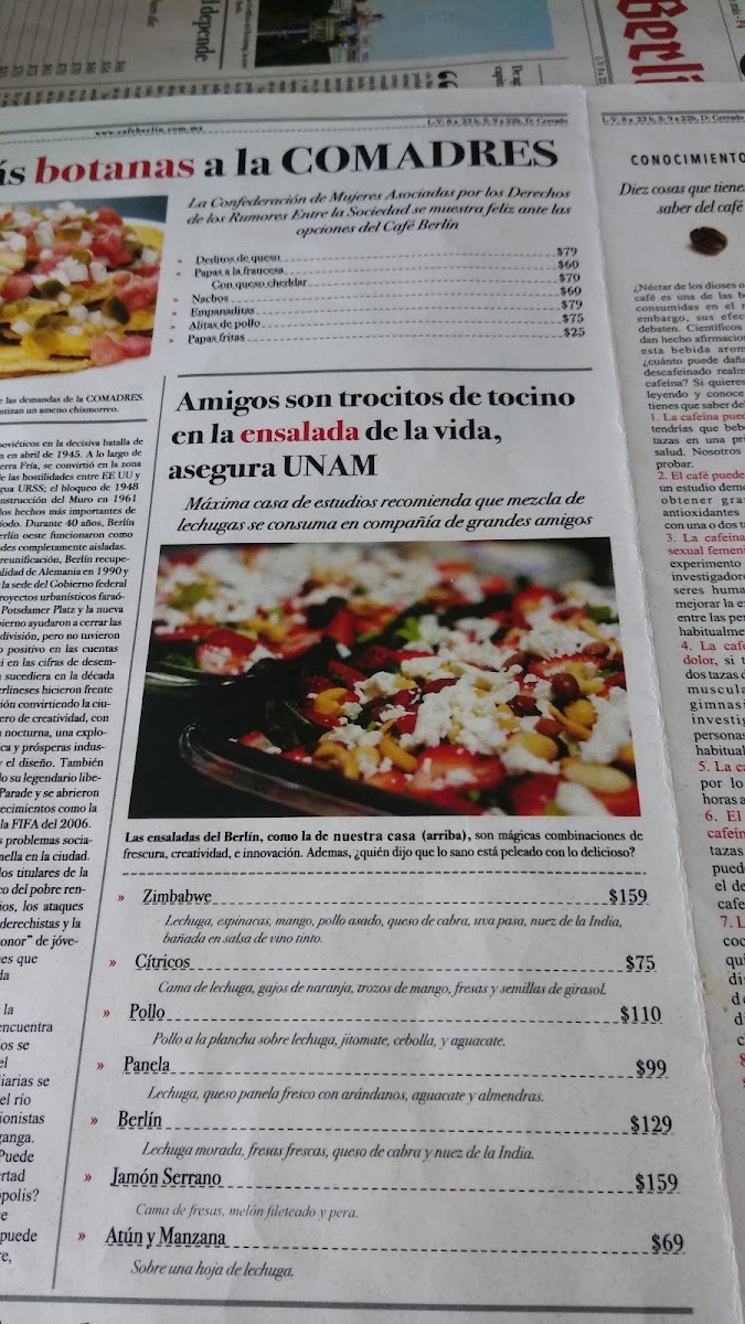 Cafe Berlin Menu - Image 5