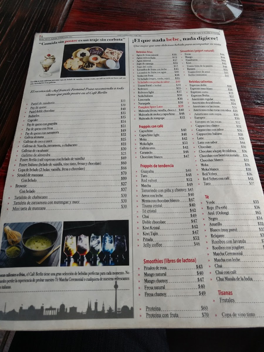Cafe Berlin Menu - Image 6